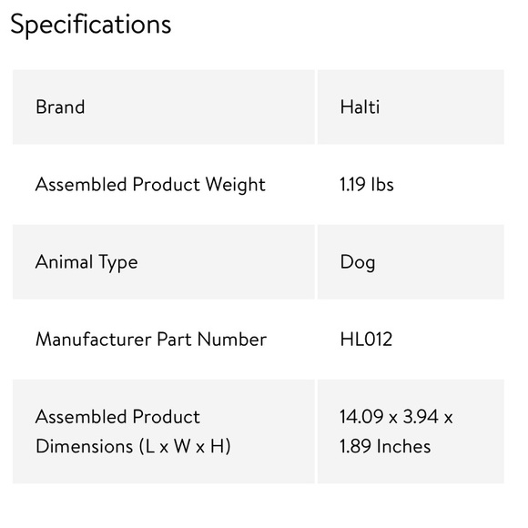 (L-25mm) HALTI Lead (4\') Leash - Picture 11 of 12